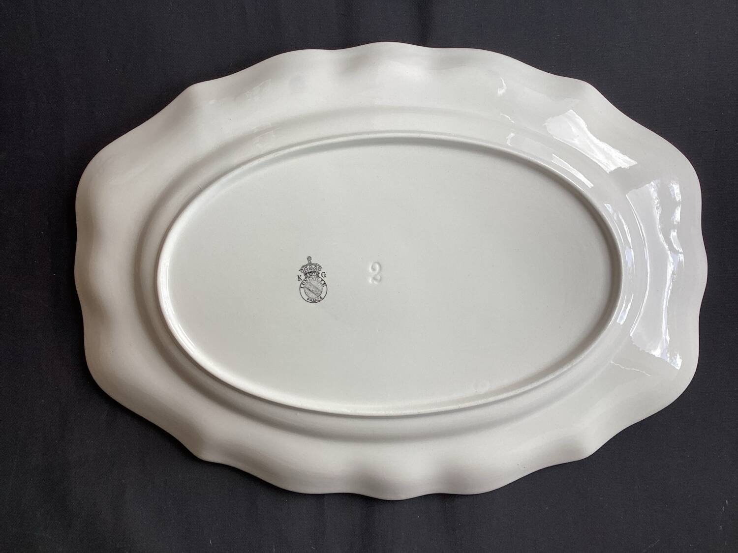 Old KG Luneville dish