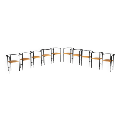Fauteuils postmodernes ''Tokyo'' par Rodney Kinsman pour Bieffeplast, Italie, 1980