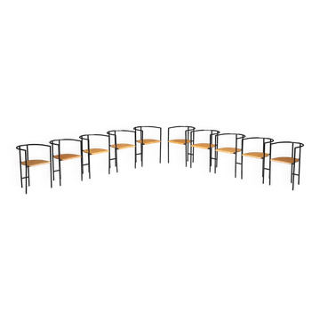 Fauteuils postmodernes "Tokyo" par Rodney Kinsman pour Bieffeplast, Italie, 1980