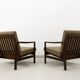 Fauteuils Mid-Century par Zenon Bączyk, années 1960, ensemble de 2
