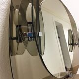 Mirror smoked ice design bright vintage 1970