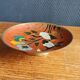 Assiette cloisonnée en laiton émaillé - India