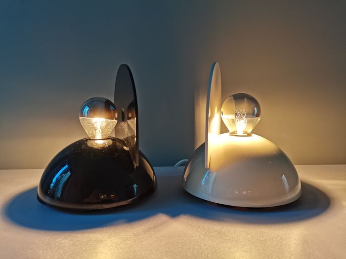 Pair of table lamps Buco by Claudio Dini - Artemide