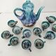 Coffee set (coffee maker + 12 cups) signed Morvan - Gaston Gaubier 70's