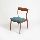 Set of 6 Danish Teak Dining Chairs R. Borregaard for Viborg Stolefabrik, De