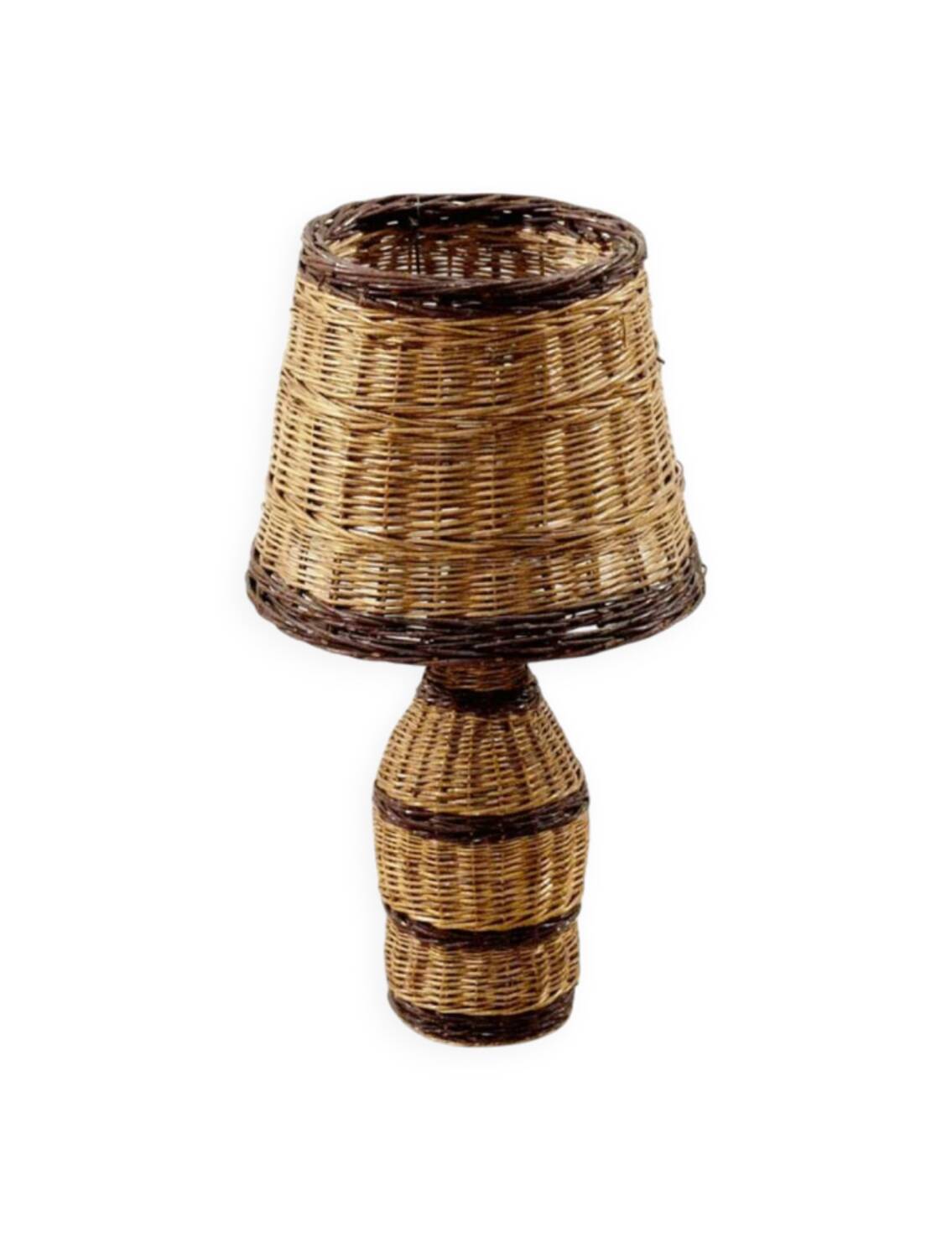 Rattan lamp