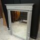 Mirror trumeau XIXe patina shabby chic gustavien ice