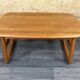 1960s 1970s Teak Coffee Table Side Table by Silkeborg Made in Denmark