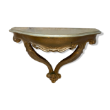 Golden baroque console