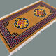 Rare Mongolian Rug 200x105 cm, Vintage Old Tribal