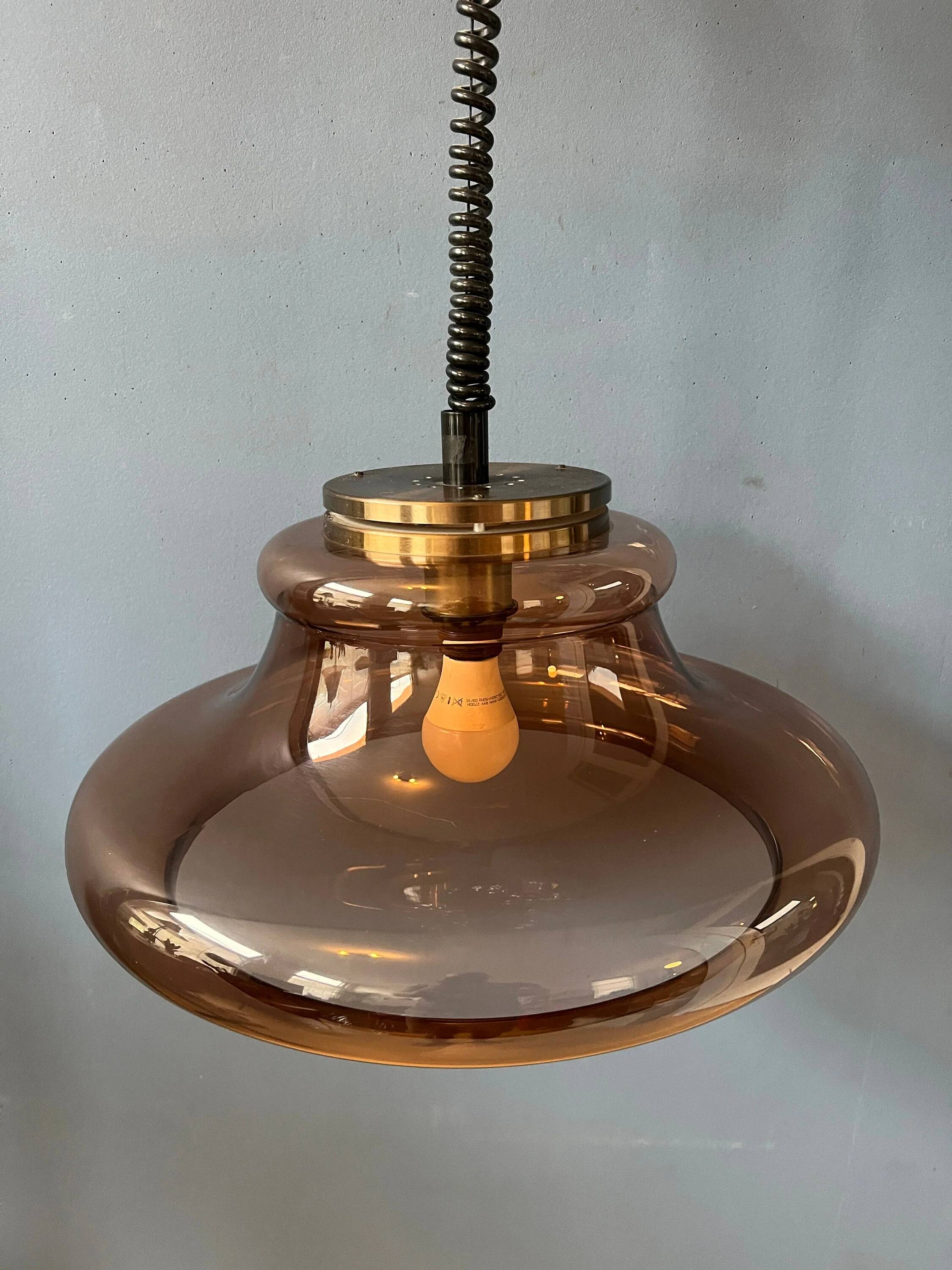 Suspension Space Age by Herda / vintage mid-century ceiling lamp