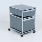 USM drawer box on wheels 1980