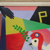 Oil on canvas "Pax"
