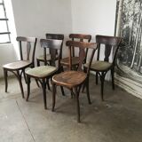 Set de 6 chaises bistrot Thonet