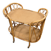 Rattan dessert table