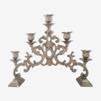 Large baroque-style chandelier