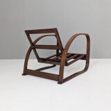 Adjustable H 70 Lounge Chair by Jindřich Halabala for UP Závody, 1930s