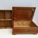 Old wooden storage box