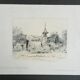 Original etching by Marcel Jacques from Barbizon 77