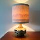 Vintage ceramic lamp West Germany stamped