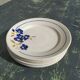 8 flat plates Badonviller model "Tunis