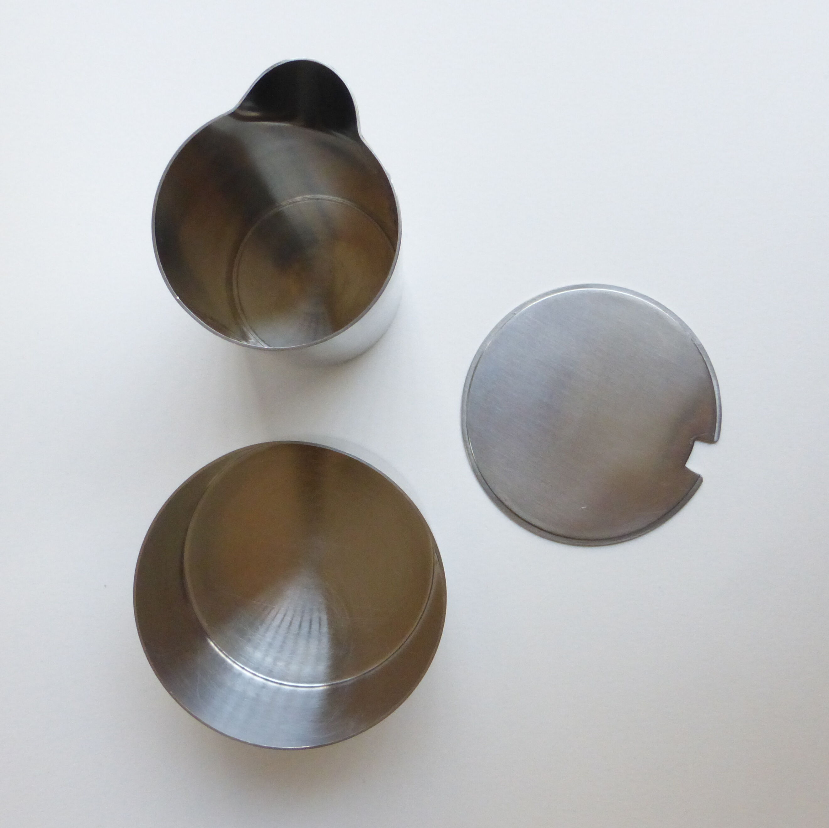 Sugar and creamer Arne Jacobsen edition Stelton