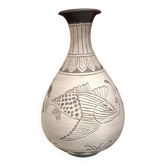 Vase antique , Corée, buncheong