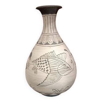 Antique vase, Korea, buncheong