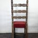Série de 8 chaises espagnoles