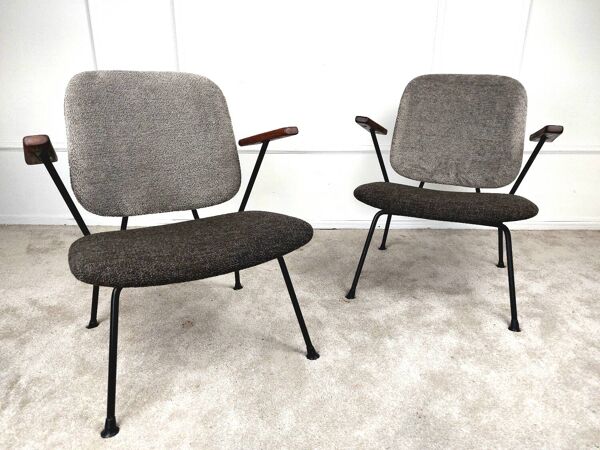 Paire de fauteuils Gijs van der Sluis