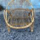 Rattan armchair