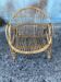 Rattan armchair