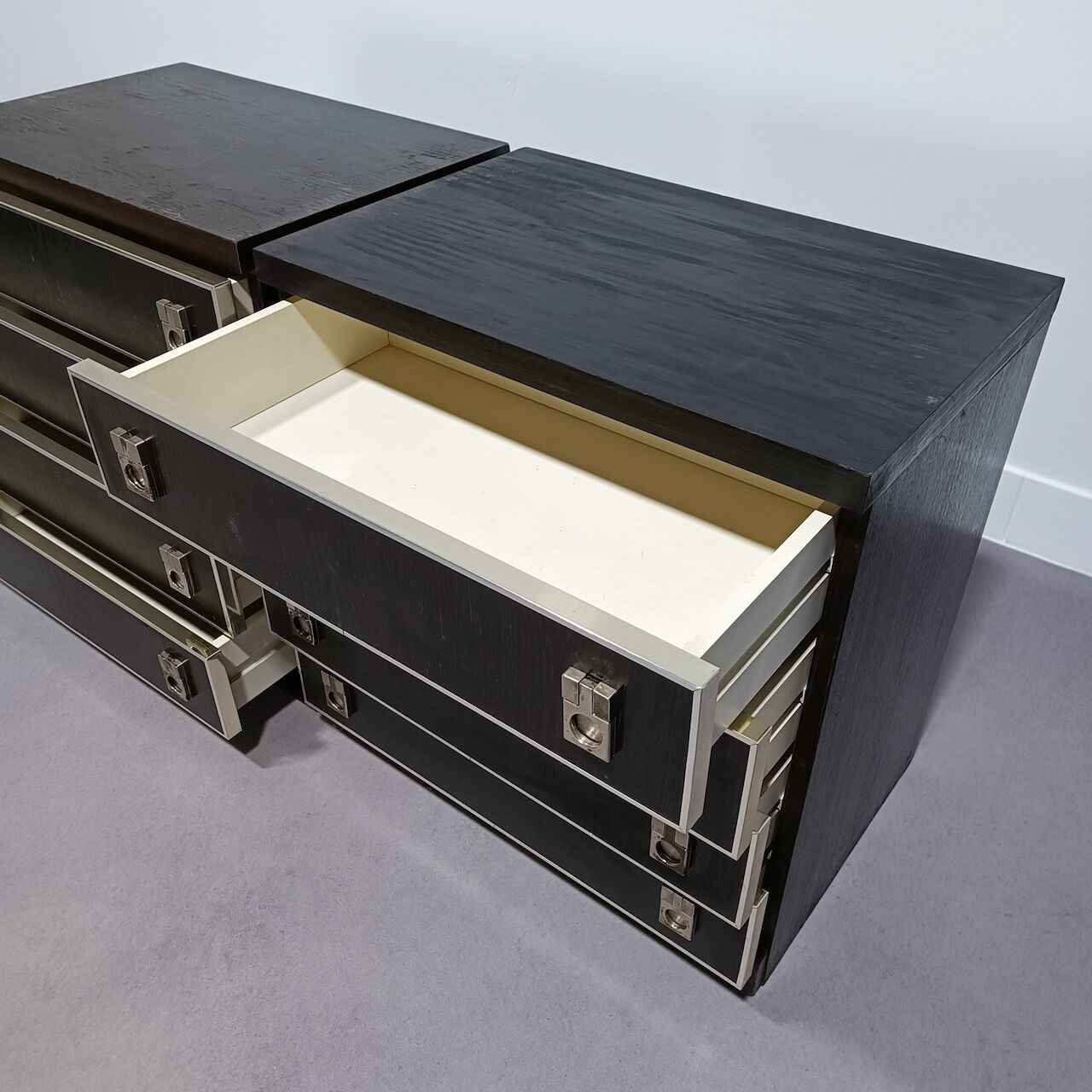 Pair of nightstands for Roche Bobois