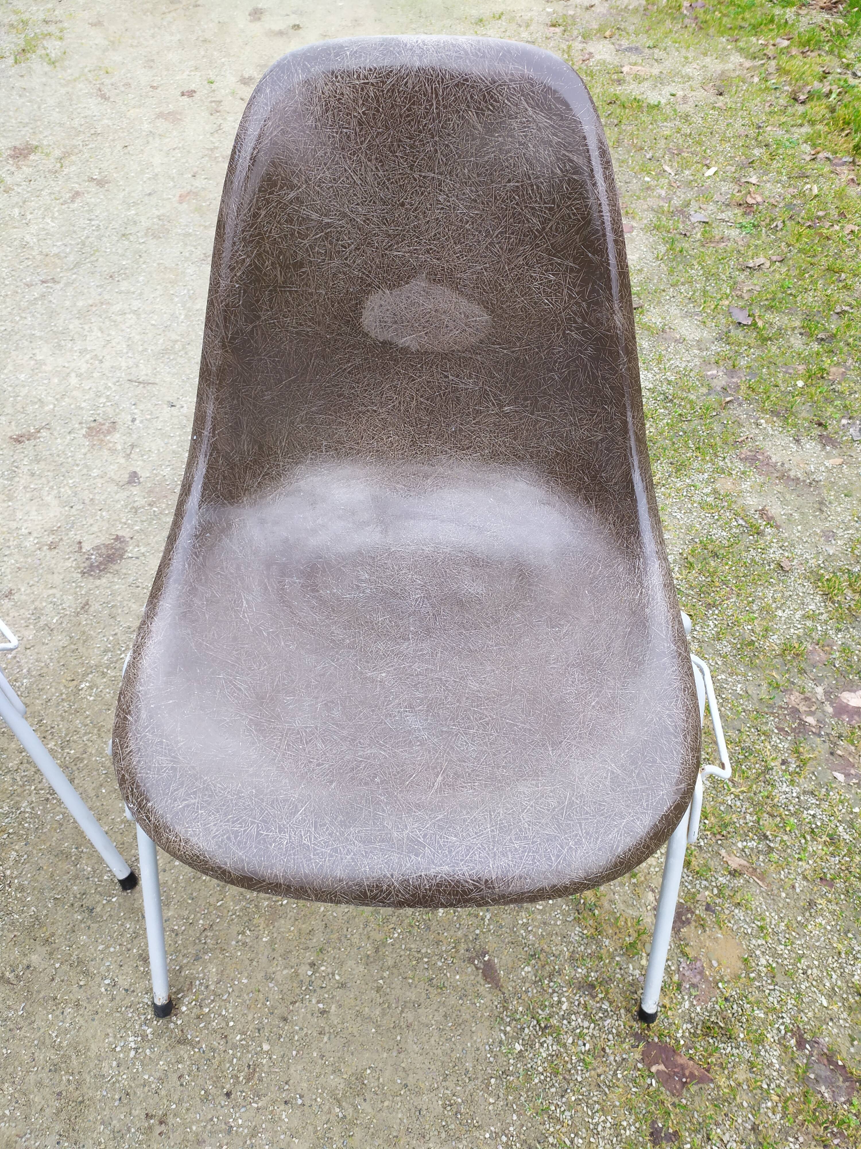 Charles and Ray Eames DSS chairs, Herman Miller, 50s-60s