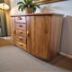 Vintage wooden sideboard / chest of drawers / buffet