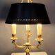 Empire style lamp with three lights