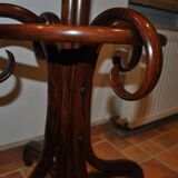 Brown wooden coat rack - Hungarian model, standing, before 1890.