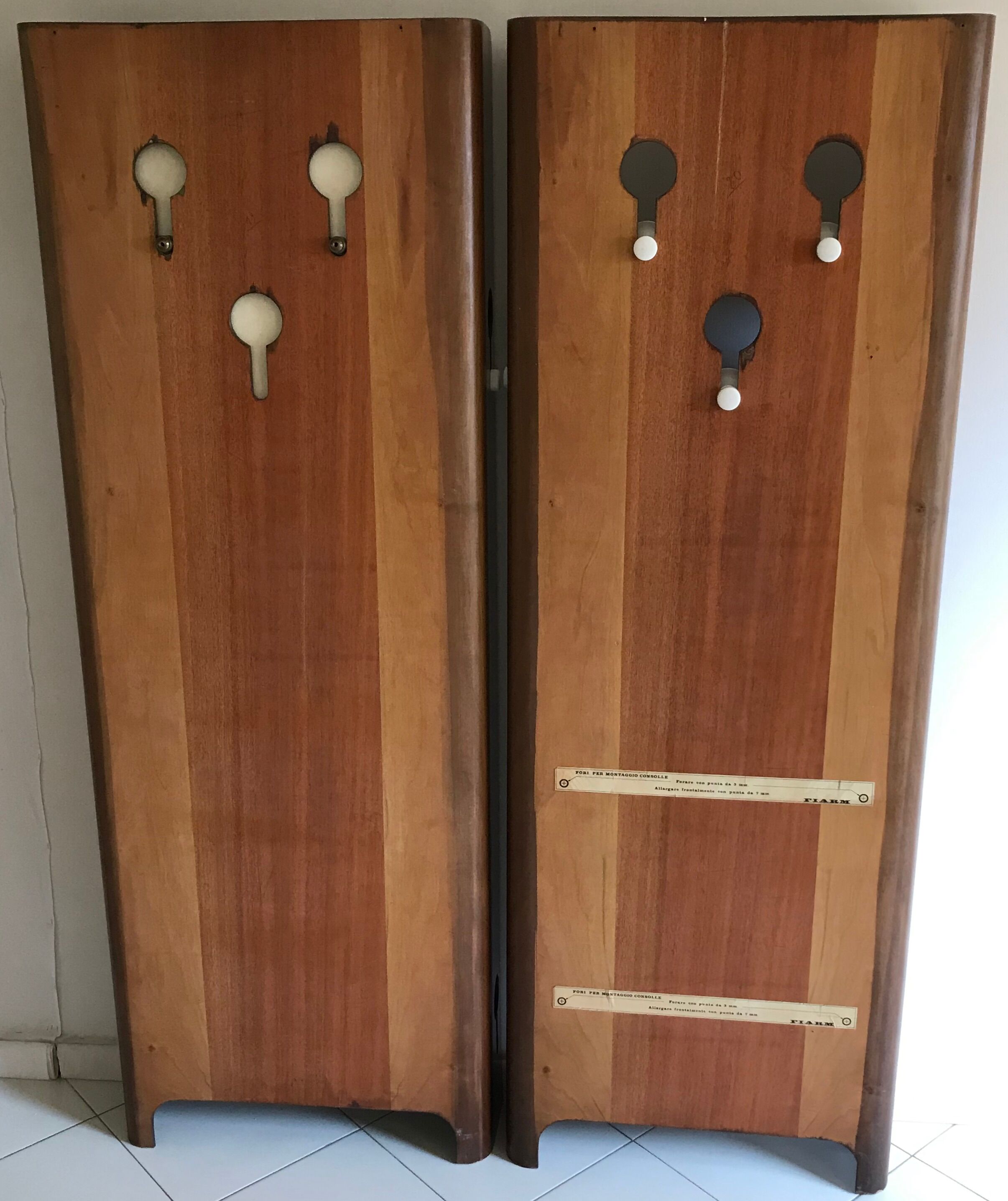 Entry furniture by Carlo di Carli for Fiarm, Scorzè Venezia, 60s