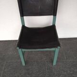 6X Vintage Dining Table Chairs