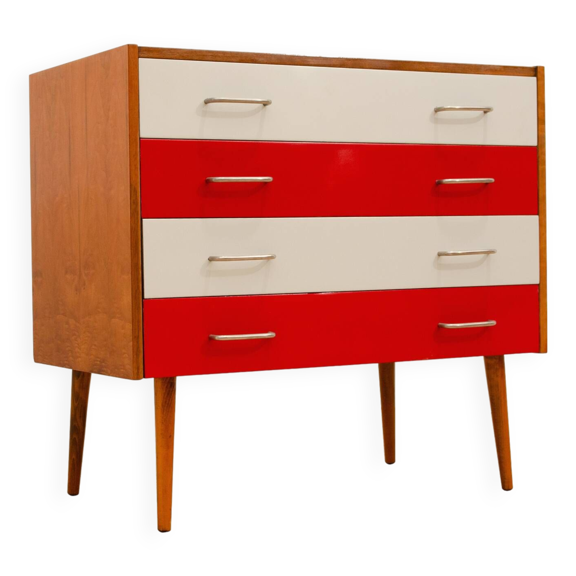 Mid century Eastern Bloc Vintage chest of drawers, 1970´s, Czechoslovakia