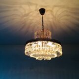 Lustre  cascade Vintage 60s. Hollywood Regency