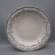 Antique shallow dish in creil montereau earthenware, mignon model.