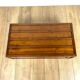 Old wooden travel chest