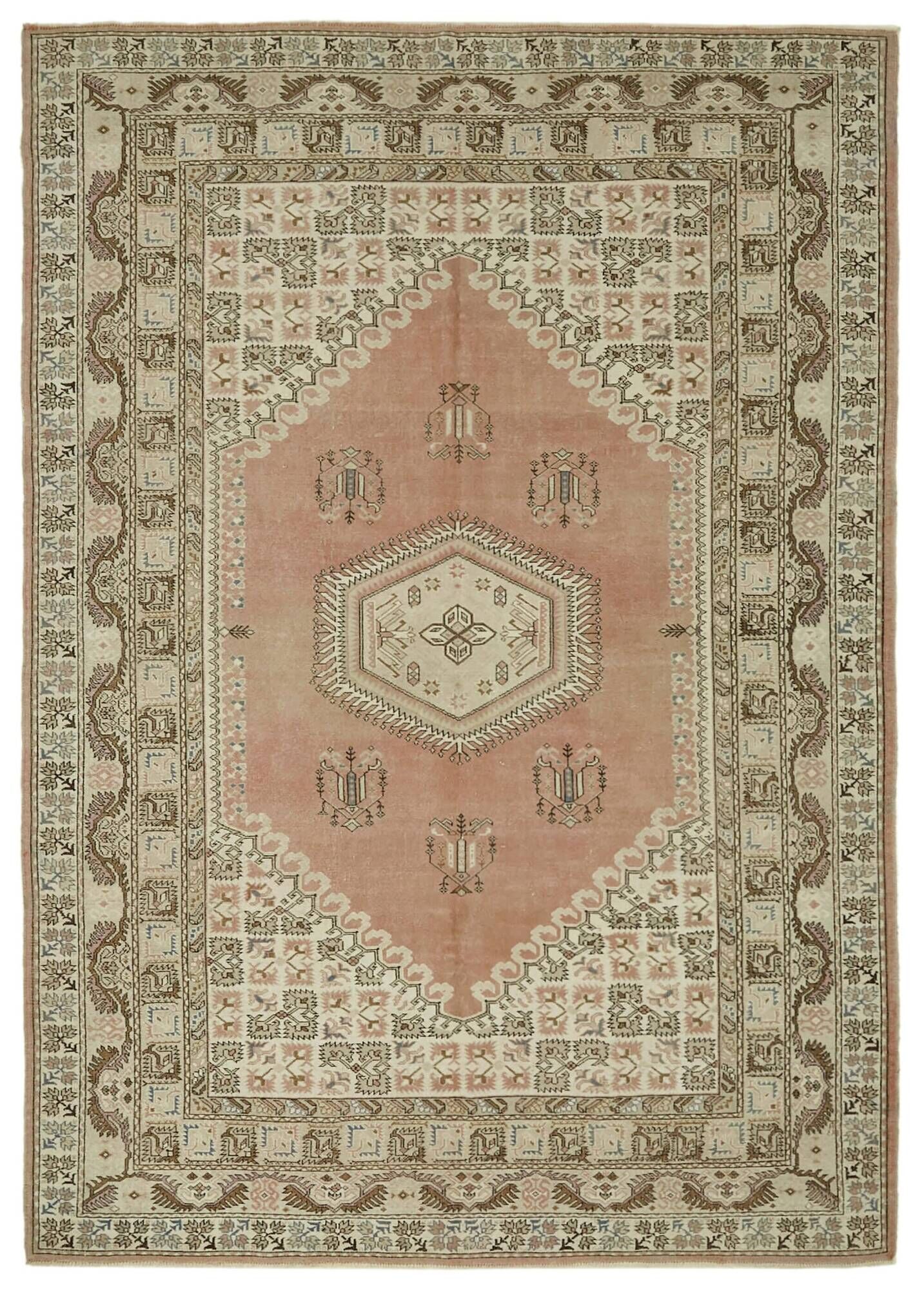 Turkish Vintage Anatolian Rug 207 cm x 293 cm