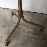 Rope floor lamp, circa 1950
