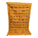Handmade wool Berber rug – Colourful Moroccan bohemian kilim