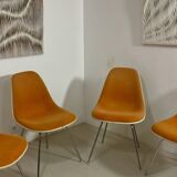 Set of 4 DSW Eames chairs – Herman Miller (1952)
