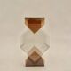 Vintage Plexiglass Newspaper Holder by Michel Dumas