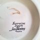 Stand / Compote dish Digoin Sarreguemines Model Lorraine