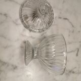 Old vintage glass candy factory